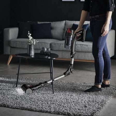 Aspirador escoba con batería rowenta x-force flex 12.60 animal care rh98a7wo/ 320w/ autonomía 45 min