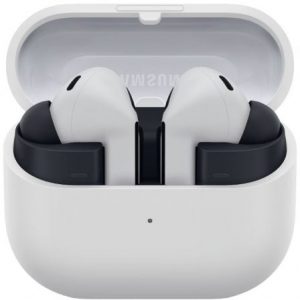 Auriculares bluetooth samsung galaxy buds 3 fe con estuche de carga/ autonomía 8.5h/ gris