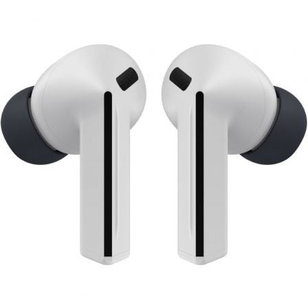 Auriculares bluetooth samsung galaxy buds 3 fe r420 con estuche de carga/ autonomía 8.5h/ gris
