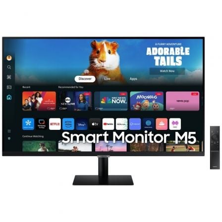 art_sam-m-s27dm502eu_1 Smart monitor samsung m5 s27dm502eu 27"/ full hd/ multimedia/ smart tv/ negro