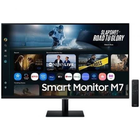 Smart monitor samsung m7 s32fm700uu 32"/ 4k/ multimedia/ smart tv/ negro