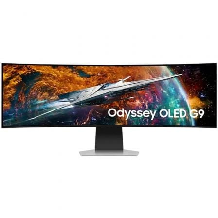 Smart monitor gaming ultrapanorámico curvo samsung odyssey oledg9 s49cg954su 49"/ dual qhd/ 0.03ms/ 240hz/ oled/ multimedia/