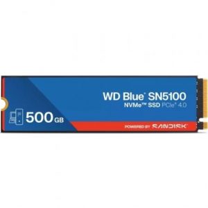 Disco ssd sandisk wd blue sn5100 500gb/ m.2 2280 pcie gen4/ full capacity