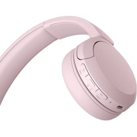 Auriculares inalámbricos sony wh-ch520/ con micrófono/ bluetooth/ rosas