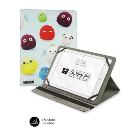 Funda subblim trendy furry para tablets de 10.1"-11"
