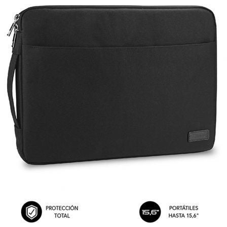 Funda subblim urban laptop sleeve para portátiles hasta 15.6"/ negra