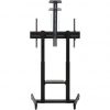 Soporte de suelo inclinable con ruedas tooq fs20406hm-b para tv de 60-100"/ hasta 120kg