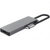 Docking usb tipo-c trust dalyx/ 2xusb/ 1xhdmi 4k/ 2xusb tipo-c/ gris