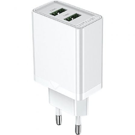 art_ven-carga-fbaw0-eu_2 Cargador de pared vention fbaw0-eu/ 2xusb/ 18w/ blanco