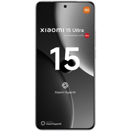 Smartphone xiaomi 15 ultra nfc 16gb/ 512gb/ 6.73"/ 5g/ plata cromada