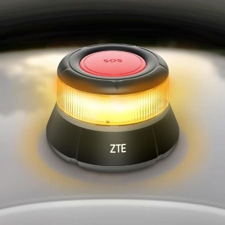 art_zte-luz-connected-e1-v16_4 Luz baliza de emergencia para coche zte e1 v16/ homologada/ base imantada/ geolocalizable/ funciona a pilas