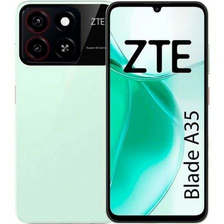 Smartphone zte blade a35 2gb/ 64gb/ 6.75"/ verde