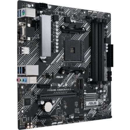 Placa base asus prime a520m-a ii/csm socket am4/ ddr4/ pcie 3.0/ micro atx