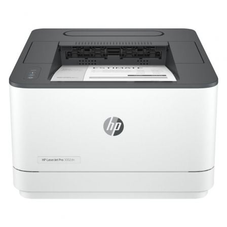 Impresora láser monocromo hp laserjet pro 3002dn/ dúplex/ blanca