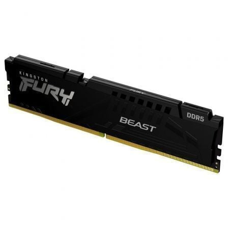 Memoria ram kingston fury beast 2 x 16gb/ ddr5/ 5200mhz/ 1.1v/ cl40/ dimm