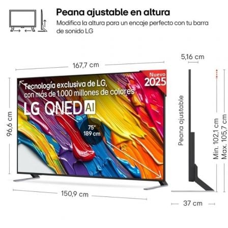 art_lge-tv-75qned84a6c_2 Televisor lg qned 75qned84a6c 75"/ ultra hd 4k/ smart tv/ wifi