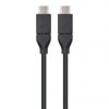 Cable USB 3.1 Nanocable 10.01.4101/ USB Tipo-C Macho - USB Tipo-C Macho/ 1m/ Negro