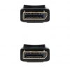 Cable displayport 1.2 4k nanocable 10.15.2300/ displayport macho - displayport macho/ 50cm/ negro