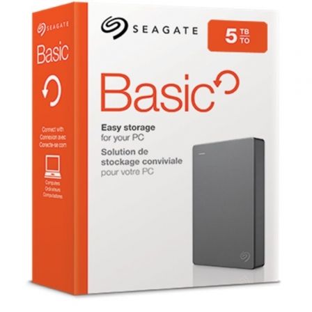 Disco externo seagate basic 5tb/ 2.5"/ usb 3.0
