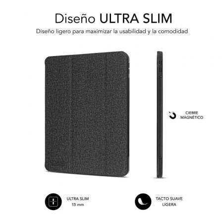 Funda subblim shock case subcst-5sc316 para ipad 10ª generación de 10.9"/ negra