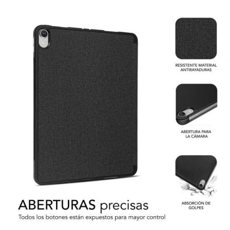 Funda subblim shock case subcst-5sc316 para ipad 10ª generación de 10.9"/ negra