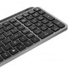 Teclado compacto inalámbrico por bluetooth mars gaming mk-silenkeys/ negro