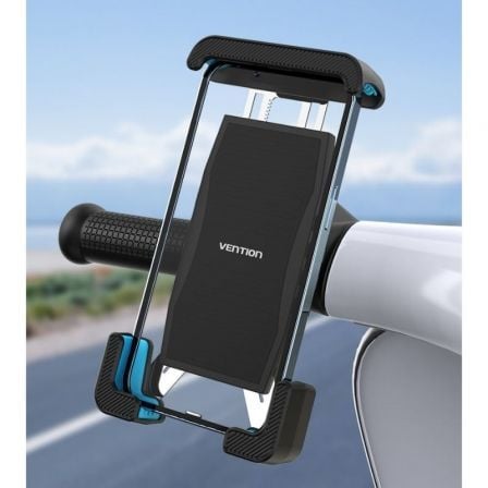 Soporte de smartphone para bicicleta vention kcwb0/ negro