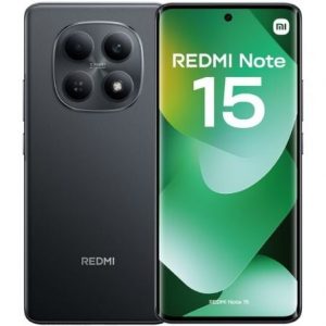 Smartphone xiaomi redmi note 15 6gb/ 128gb/ 6.77"/ negro