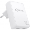 art_ais-carga-asch-30w2p075-w_1 Cargador de pared gan aisens asch-30w2p075-w/ 2xusb tipo-c/ 30w/ blanco