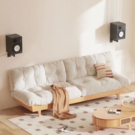 Soporte de pared giratorio/ inclinable aisens spk05u-421 para altavoces/ hasta 25kg