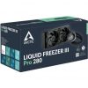 Sistema de refrigeración líquida arctic liquid freezer iii pro 280/ negro