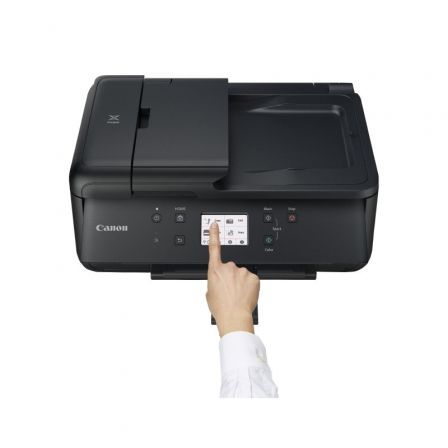 Multifunción fotográfica canon pixma tr7650 wifi/ fax/ dúplex/ negra