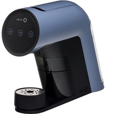 Cafetera de cápsulas delta q iconiq/ azul