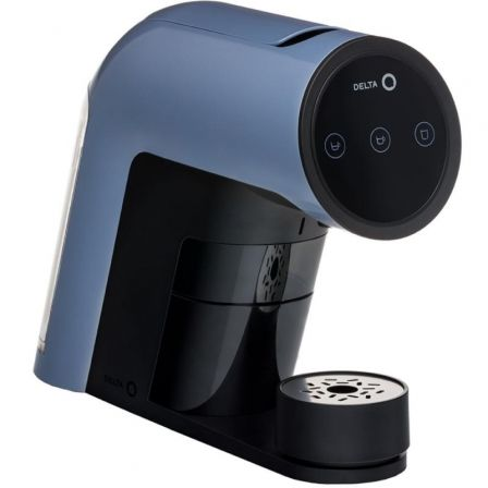 Cafetera de cápsulas delta q iconiq/ azul
