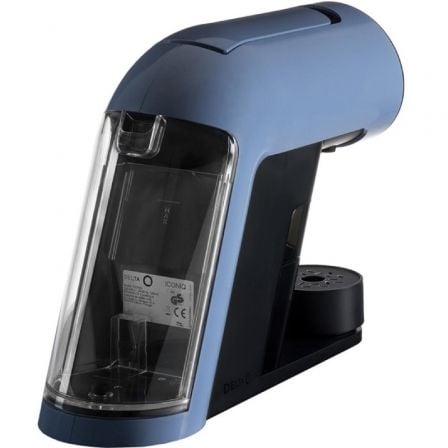 Cafetera de cápsulas delta q iconiq/ azul