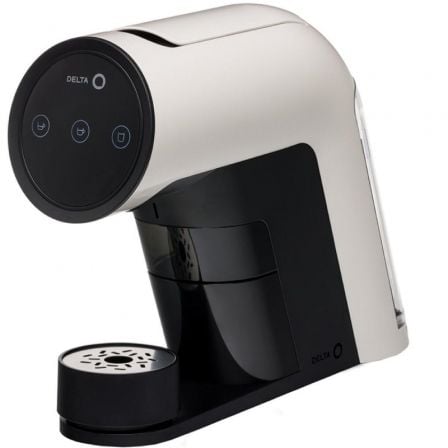 Cafetera de cápsulas delta q iconiq/ blanco