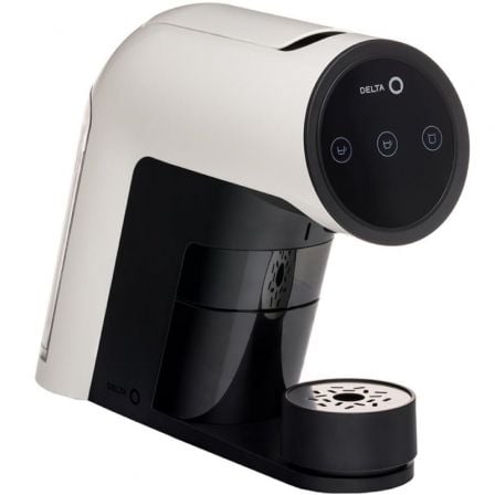 Cafetera de cápsulas delta q iconiq/ blanco