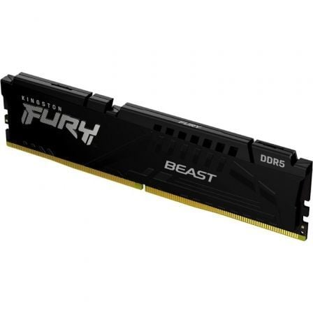 Memoria ram kingston fury beast 32gb/ ddr5/ 5600mhz/ 1.25v/ cl40/ dimm