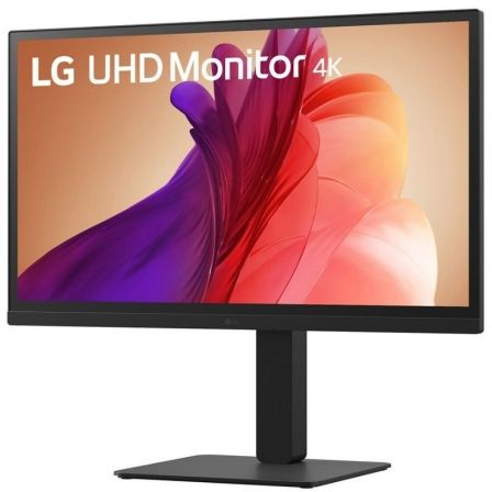 Monitor profesional lg ultrafine 27ba45u-b 27"/ 4k/ regulable en altura/ negro