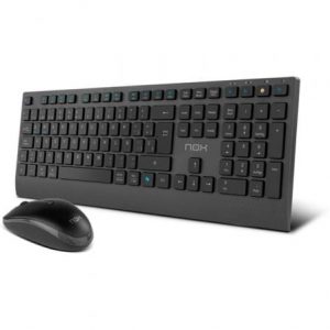 Teclado y ratón inalámbricos nox lite duo