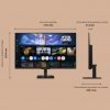 art_sam-m-s32fm500eu_4 Smart monitor samsung m5 s32fm500eu 32"/ full hd/ smart tv/ multimedia/ negro