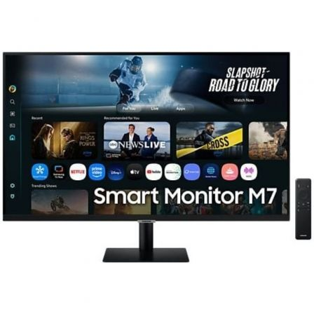 Smart monitor samsung m7 s32fm700uu 32"/ 4k/ multimedia/ smart tv/ negro