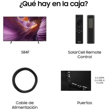 Televisor samsung oled s84f tq55s84fau 55"/ ultra hd 4k/ smart tv/ wifi