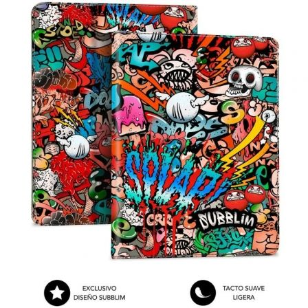 Funda subblim trendy graffiti para tablets de 9.6"-11"