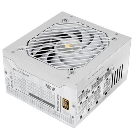 Fuente de Alimentación Mars Gaming MPB750PSI/ 750W/ Ventilador 14cm/ 80 Plus Gold