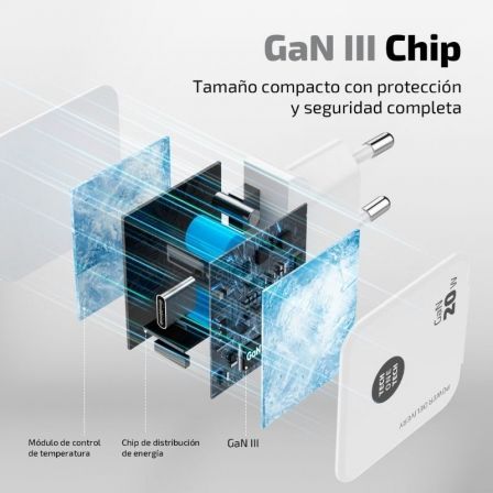 Cargador de Pared Tech One Tech TEC2222/ 1xUSB Tipo-C + Cable Lightning/ 20W/ Blanco