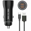 Cargador de Coche Tech One Tech TEC2803/ 2xUSB + Cable USB Tipo-C/ 12W