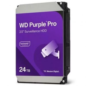 Disco Duro Western Digital WD Purple Pro Surveillance 24TB/ 3.5"/ SATA III/ 512MB
