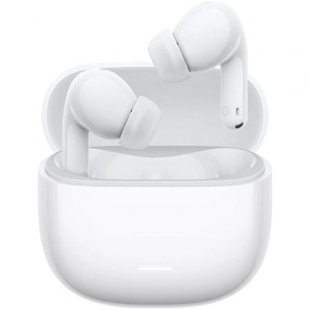 Auriculares bluetooth xiaomi redmi buds 8 lite con estuche de carga/ autonomía 8h/ blancos