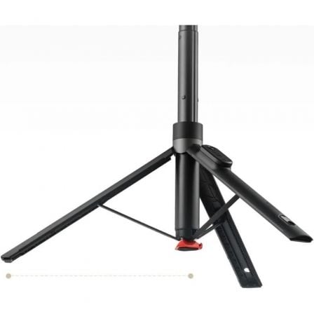 Palo para selfie xiaomi zoom floor selfie stick tripod 62"/ negro